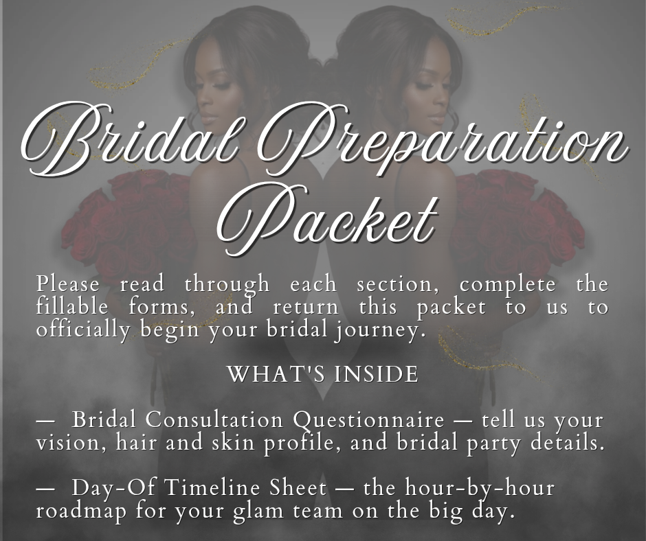 Bridal Preparation Packet