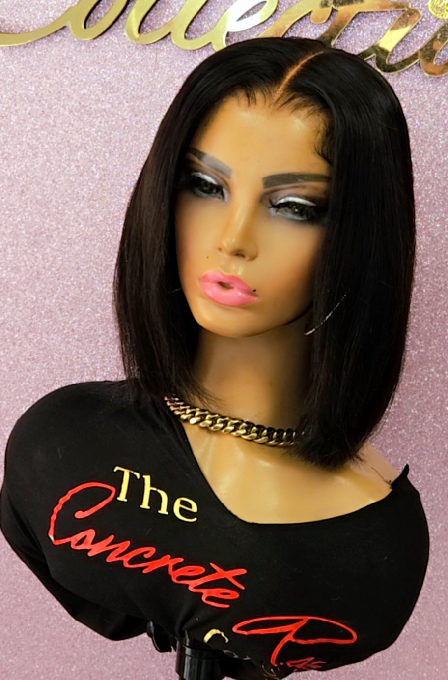 Glueless 13x4 Frontal Bob Wig