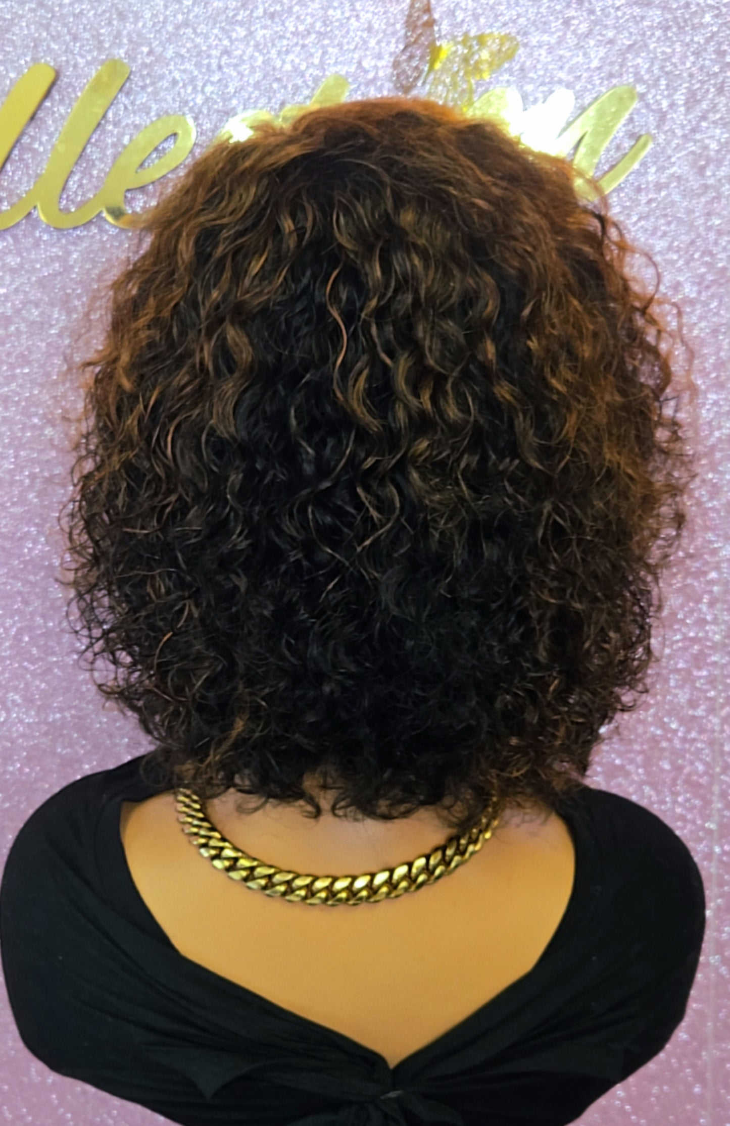 Glueless Highlighted Deep Wave 13x4 Frontal Bob Wig
