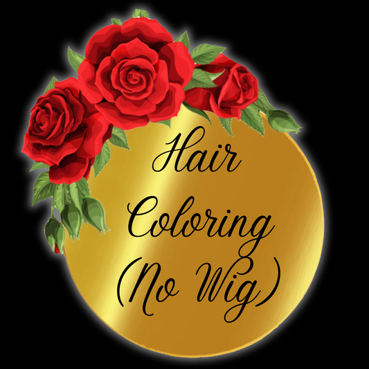 Hair Coloring (No Wig)