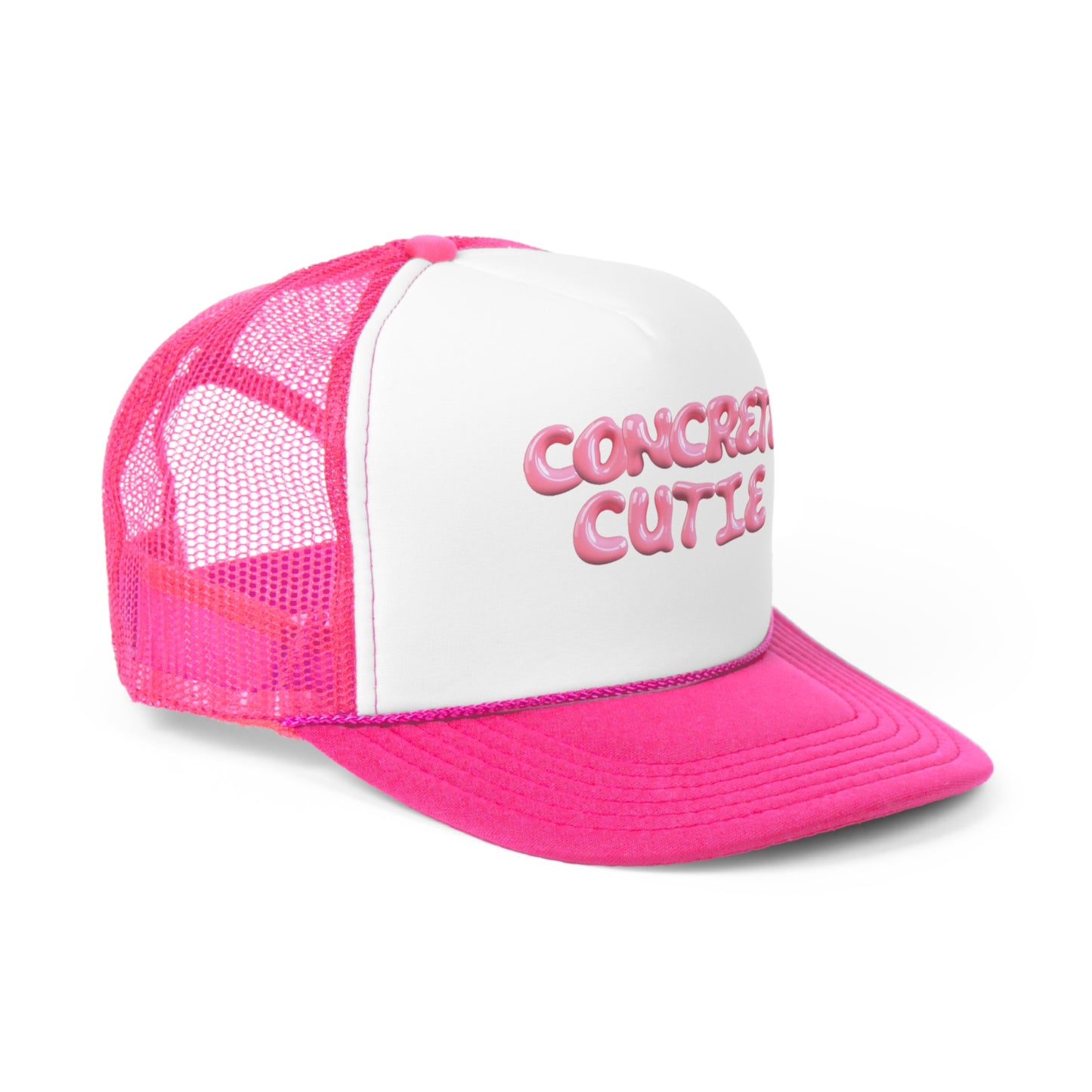 Bubble Concrete Cutie Trucker Cap