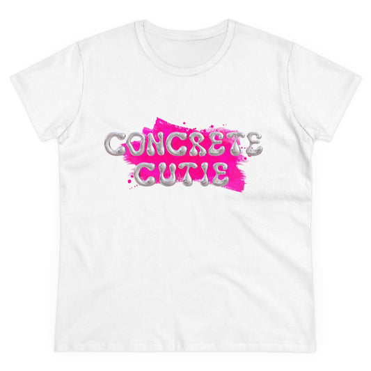 Metallic Concrete Cutie Tee