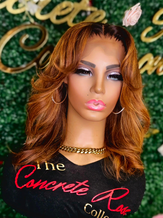 Custom Colored 13x4 Frontal Wig
