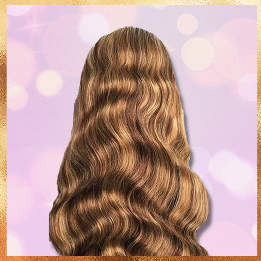 Body Wave Highlighted Frontal Wig