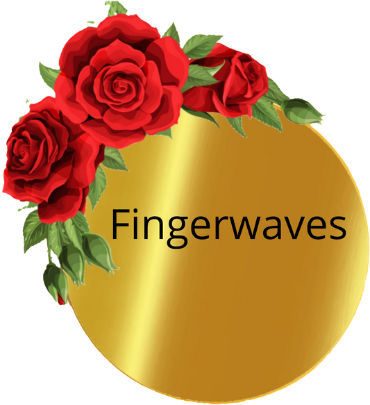 Fingerwaves (relaxed hair)