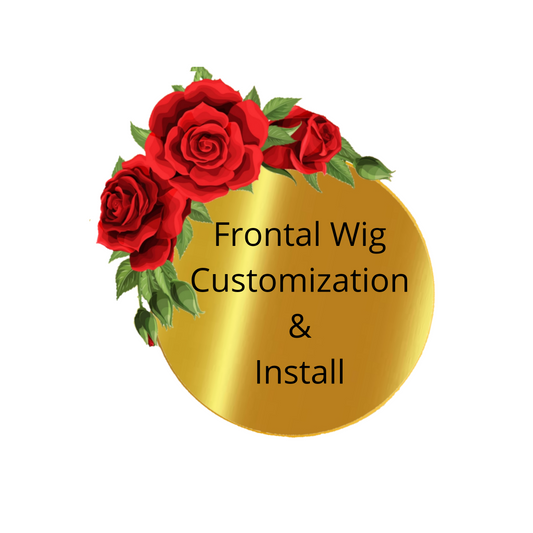 Frontal Wig Customization and Install