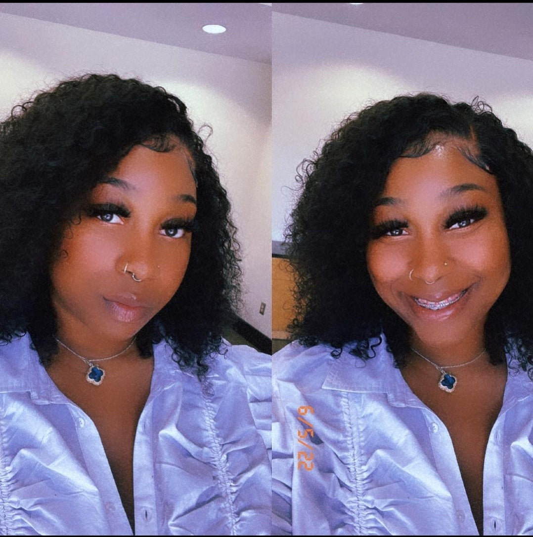 13x4 Deep Curly Frontal Wig