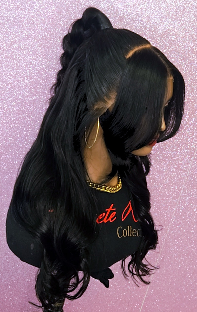 Butterfly Ponytail Frontal Wig