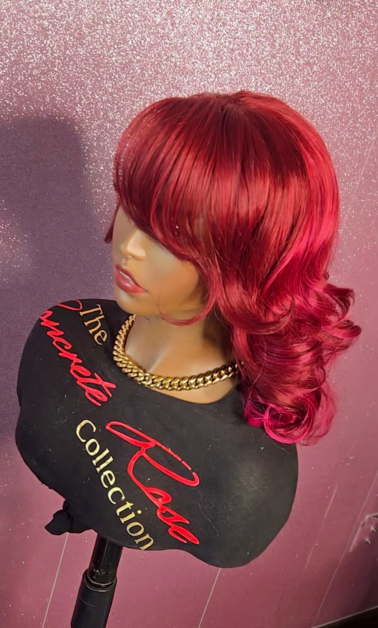 Burgundy 13x4 Frontal Wig