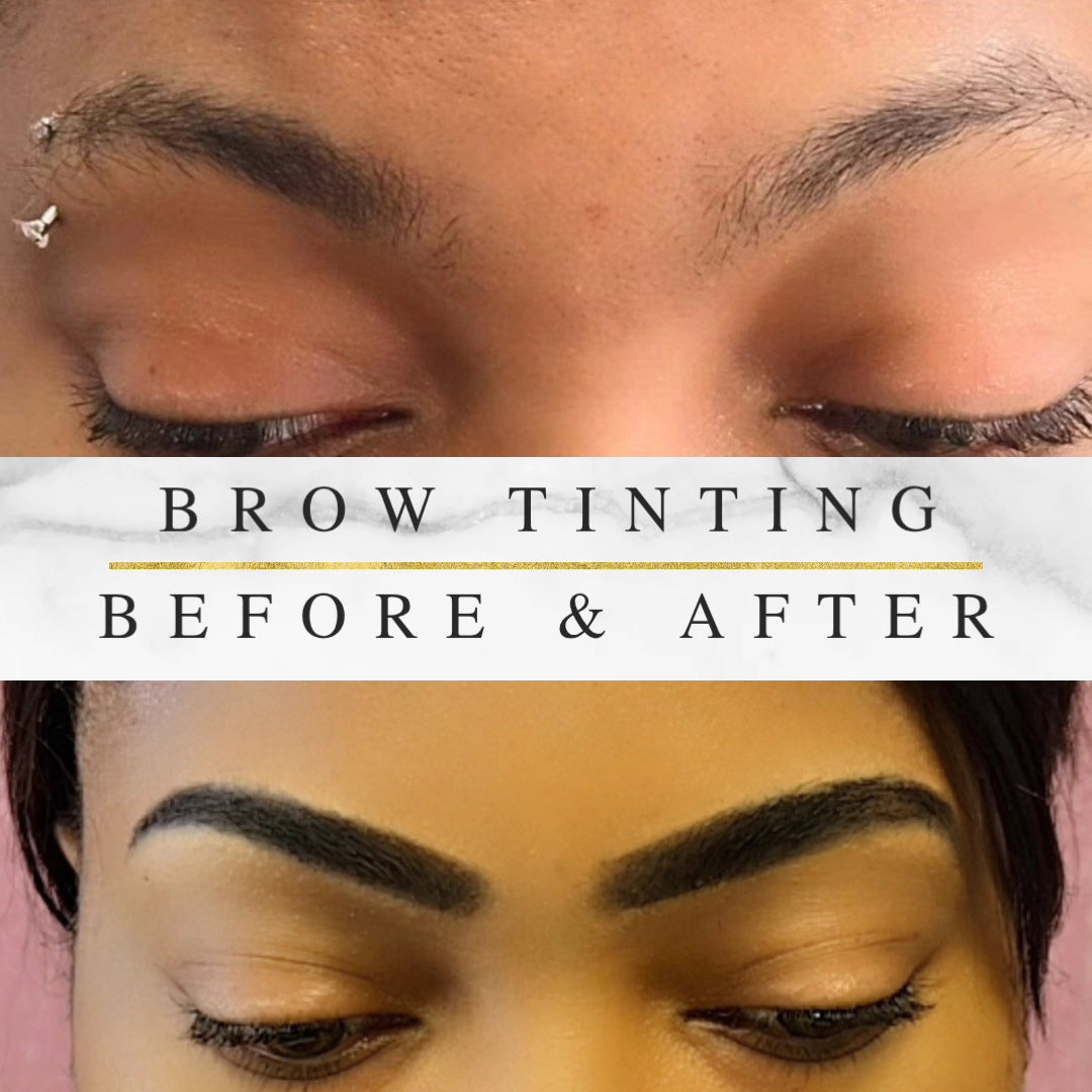 Eyebrow Tinting