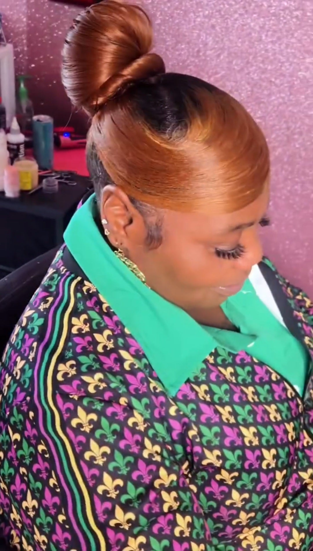 Bun Style Ponytail