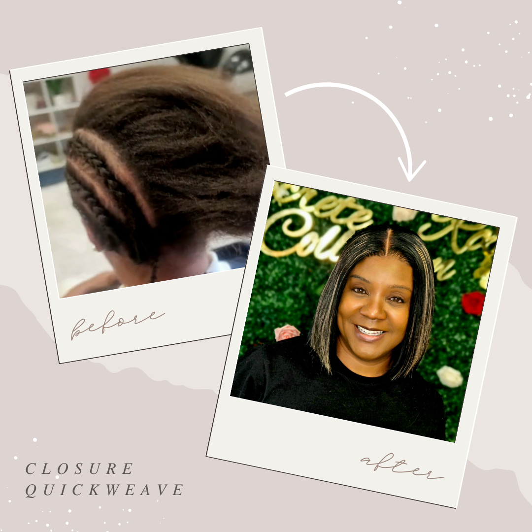Bonded (Glue Adhesive) Style (Frontal or Closure)