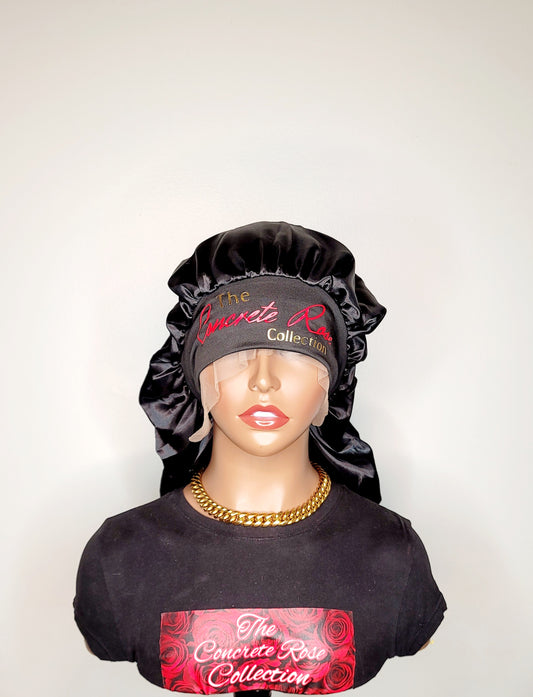 Long Satin Bonnet