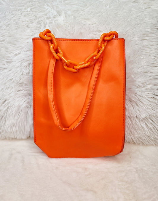 Orange Satchel